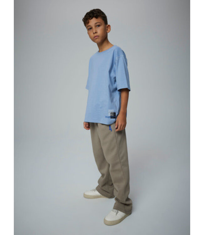 Name it winter sweat broek jongens - beige - loose fit - NkmOnslo