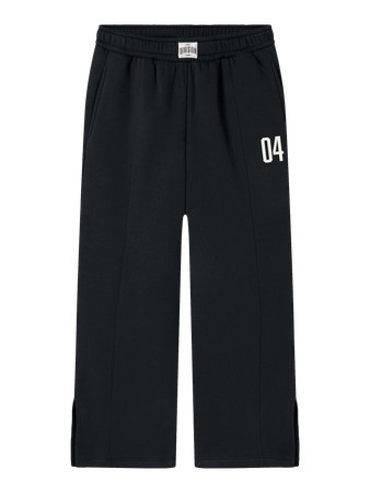 Name it winter sweat broek meisjes - zwart - wide leg fit - NkfOdika afbeelding