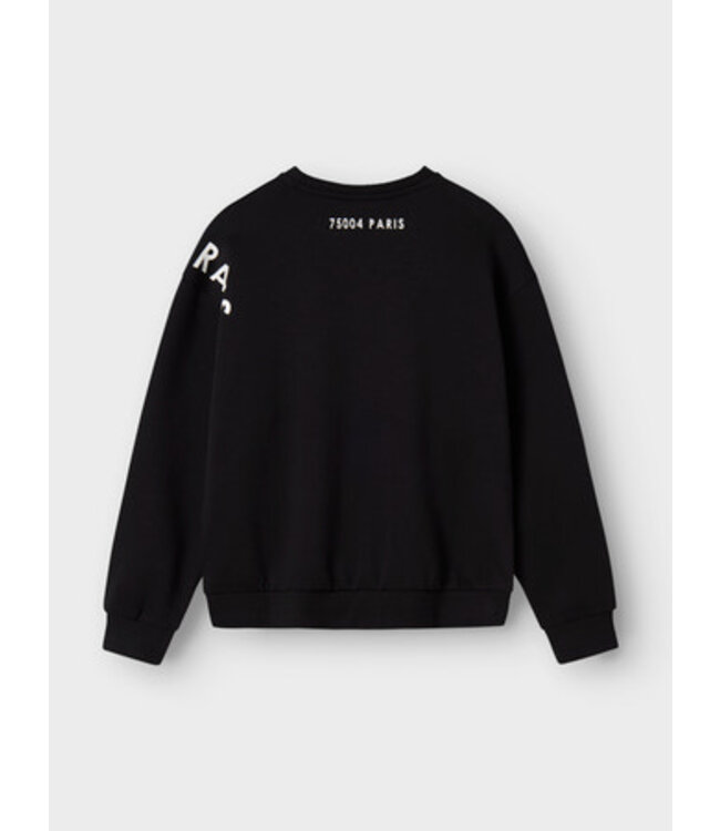 Name it winter sweater meisjes - zwart - relaxed fit - NkfOdika