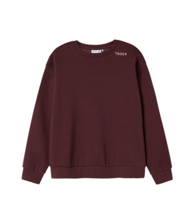 Name it winter sweater meisjes - paars - relaxed fit - NkfOdika