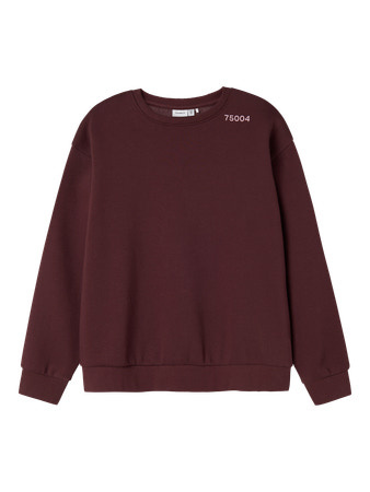 Name it winter sweater meisjes - paars - relaxed fit - NkfOdika afbeelding