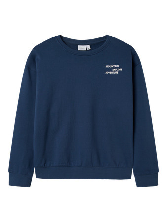 Name it winter sweater jongens - blauw - relaxed fit - NkmOrville afbeelding