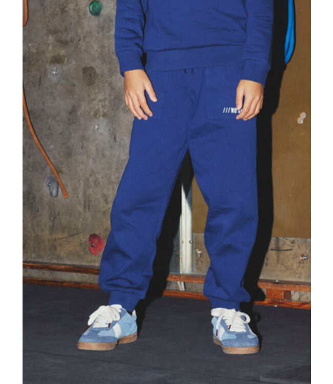 Name it winter sweat broek jongens - blauw - regular fit - NkmObie