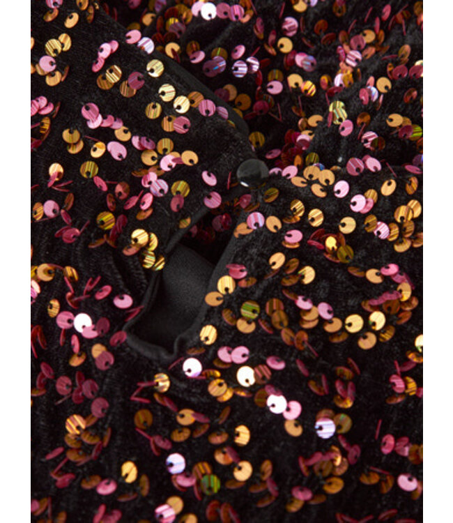 Name it winter jurk meisjes - goud - regular fit - NkfRunica