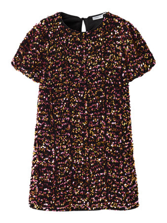 Name it winter jurk meisjes - goud - regular fit - NkfRunica afbeelding