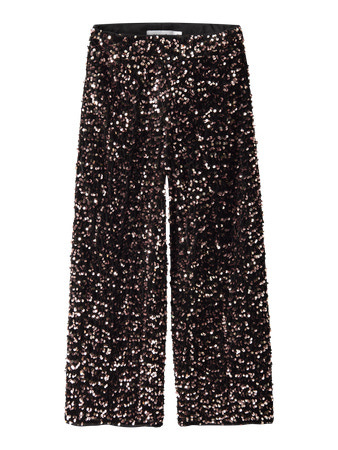 Name it winter broek meisjes - bruin - wide, straight fit - NkfRunica afbeelding