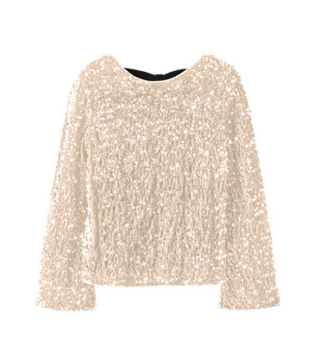 Name it winter blouse meisjes - goud - regular fit - NkfRusitta