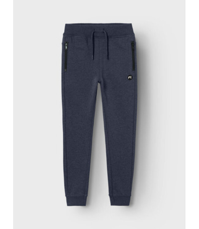 Name it winter sweat broek jongens - blauw - regular fit - NkmVimo