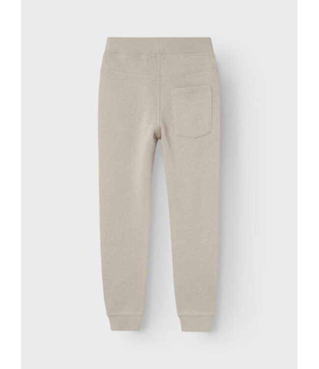 Name it winter sweat broek jongens - beige - regular fit - NkmVimo