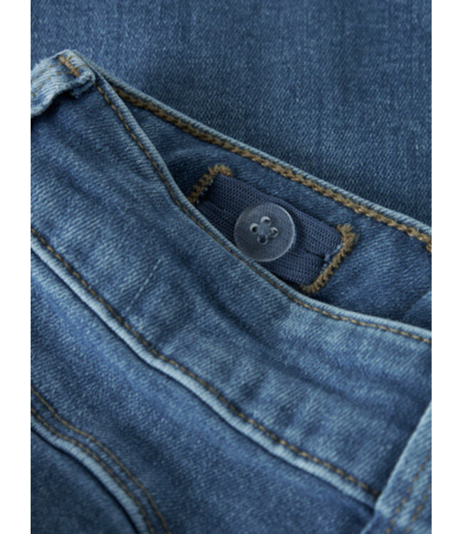 Name it winter jeansbroek meisjes - blauw - wide leg fit - NkfPolly