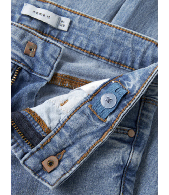 Name it winter jeansbroek meisjes - blauw - skinny fit - NkfPolly
