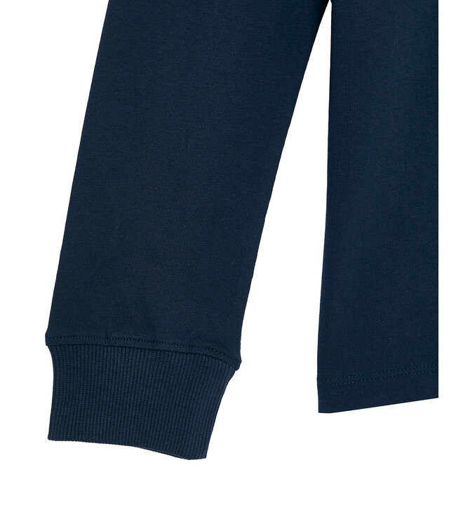 Lyle & Scott winter t-shirt jongens - navy blauw - longsleeve