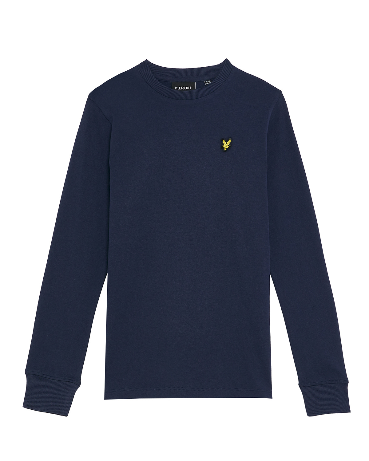 Lyle & Scott winter t-shirt jongens - navy blauw - longsleeve Lyle & Scott winter t-shirt jongens - navy blauw - longsleeve