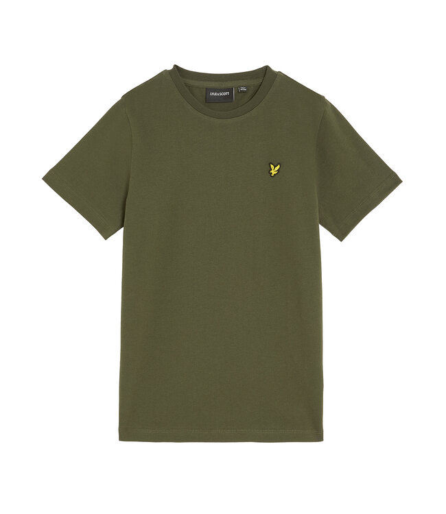 Lyle & Scott winter t-shirt jongens - donker groen