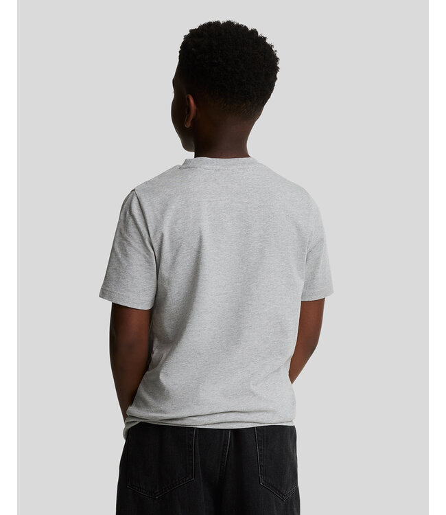 Lyle & Scott winter t-shirt jongens - licht grijs