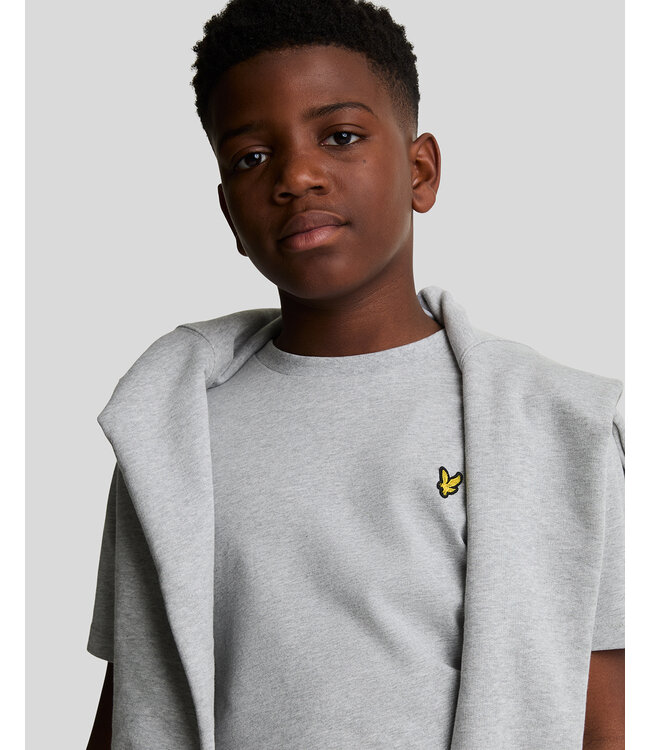 Lyle & Scott winter t-shirt jongens - licht grijs