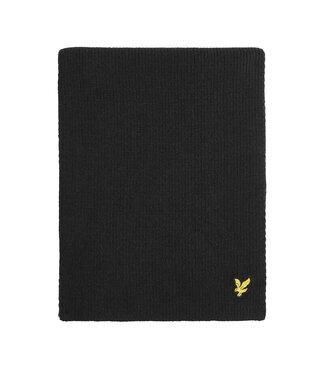 Lyle & Scott winter sjaal jongens - zwart