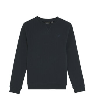 Lyle & Scott winter sweater jongens - donker navy blauw - Tonal