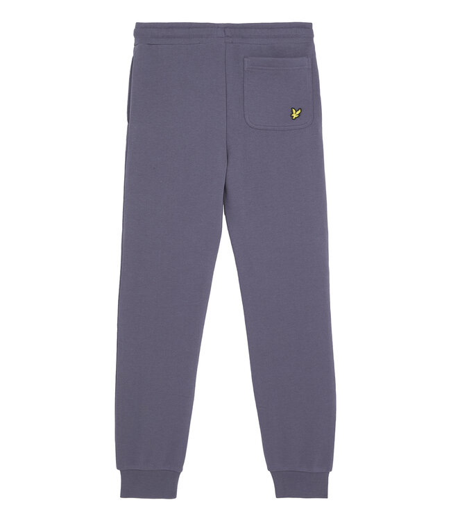 Lyle & Scott winter sweat broek jongens - donker blauw - Script - geborduurd