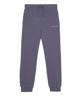 Lyle & Scott winter sweat broek jongens - donker blauw - Script - geborduurd
