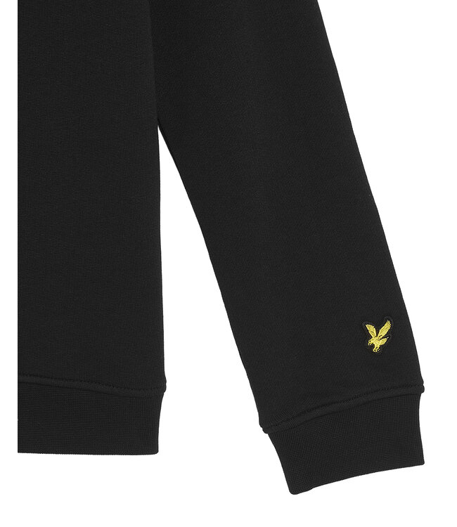 Lyle & Scott winter sweater jongens - zwart - Script