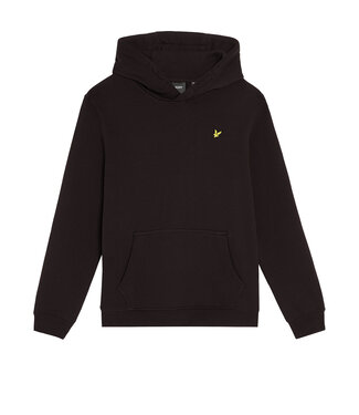Lyle & Scott winter hoodie jongens - zwart - brush Lyle & Scott winter hoodie jongens - zwart - brush