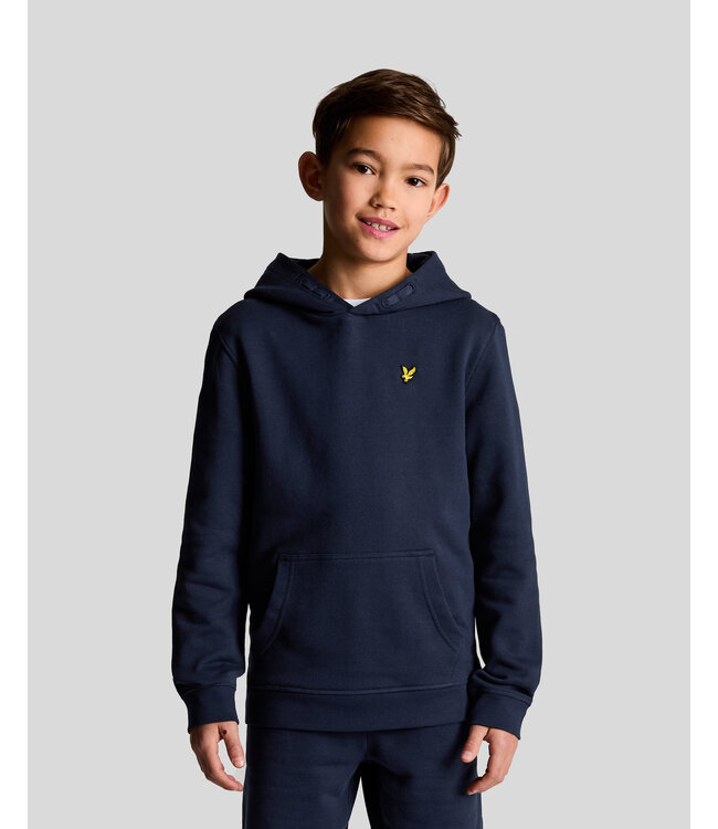 Lyle & Scott winter hoodie jongens - navy blauw