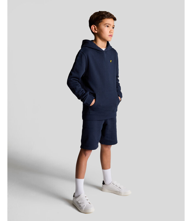 Lyle & Scott winter hoodie jongens - navy blauw