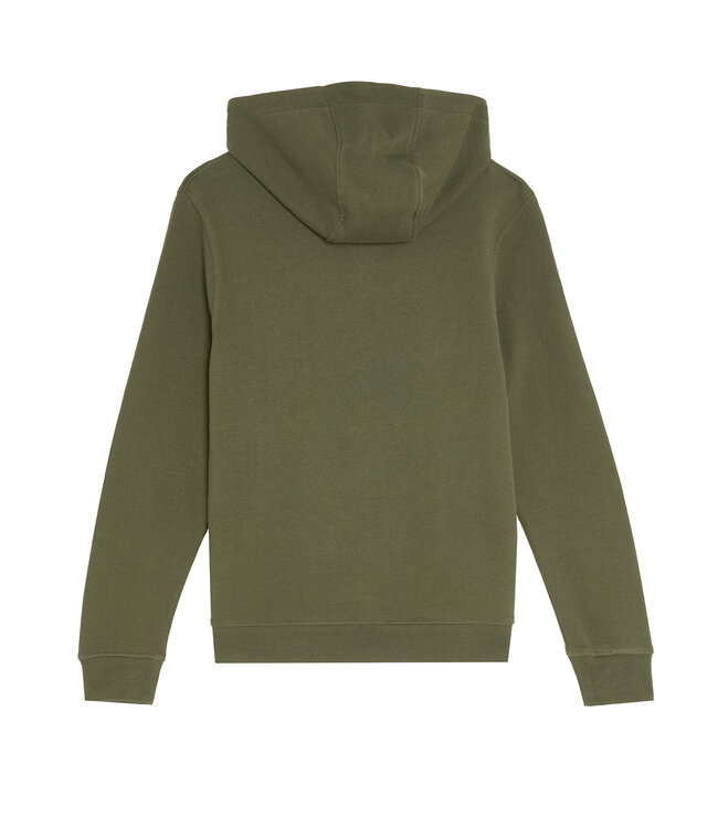 Lyle & Scott winter hoodie jongens - donker groen