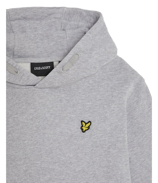 Lyle & Scott winter hoodie jongens - licht grijs