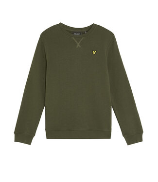 Lyle & Scott winter sweater jongens - donker groen