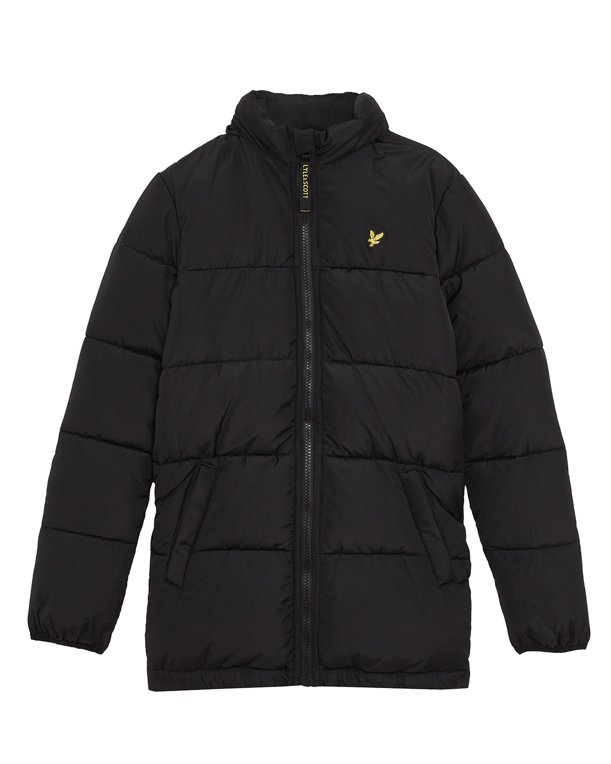 Lyle & Scott winter winterjas jongens - zwart - puffer, gewatteerd Lyle & Scott winter winterjas jongens - zwart - puffer, gewatteerd