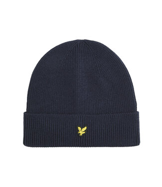 Lyle & Scott winter muts jongens - donker navy blauw