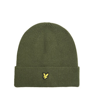 Lyle & Scott winter muts jongens - donker groen