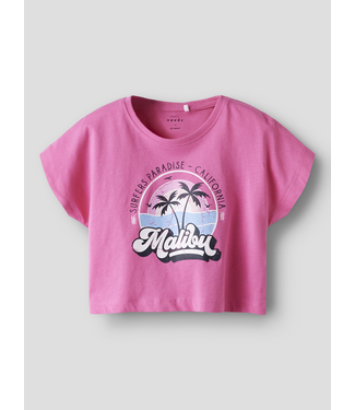 Name it zomer crop top meisjes - roze - NkfVilma