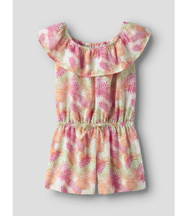 Name it zomer jumpsuit meisjes - groen - korte mouw - NkfVinaya