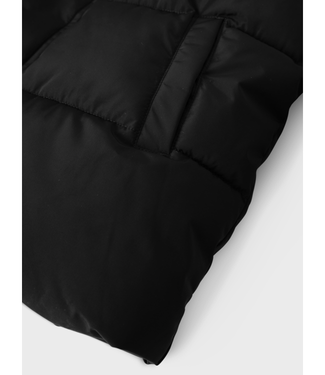 Name it winter winterjas jongens - zwart - puffer - NkmMedow