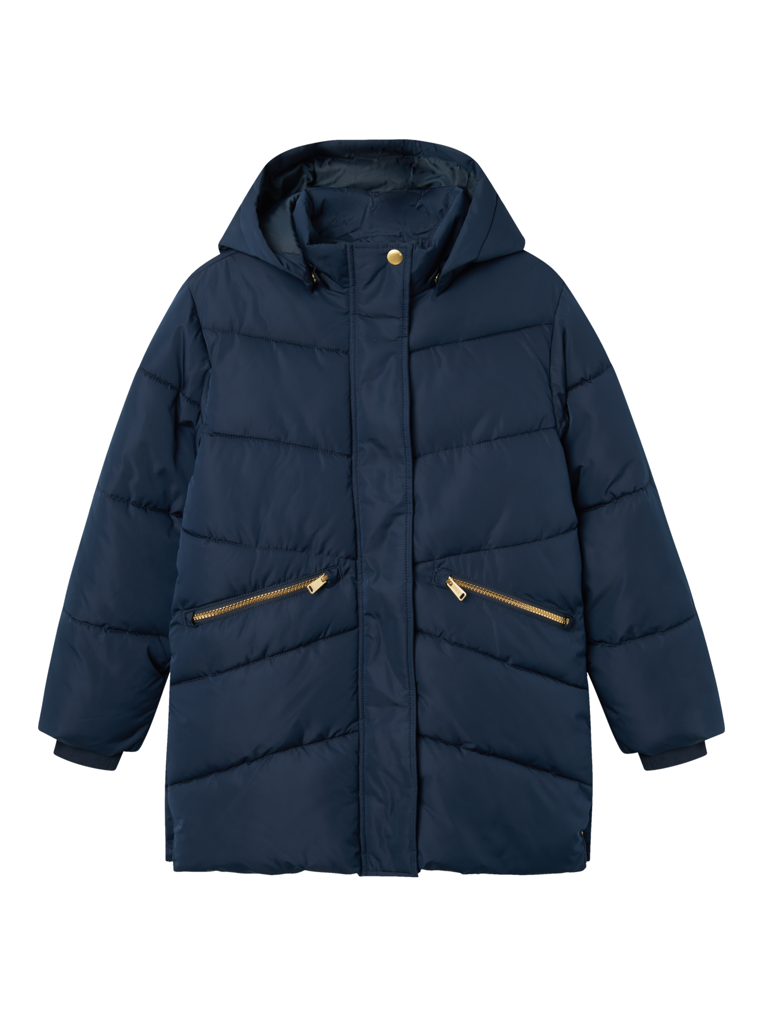 Name it winter winterjas meisjes - donker blauw - lang, puffer - NkfMemo Name it winter winterjas meisjes - donker blauw - lang, puffer - NkfMemo
