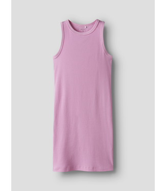 Name it zomer jurk meisjes - roze - korte mouw - NkfNakal