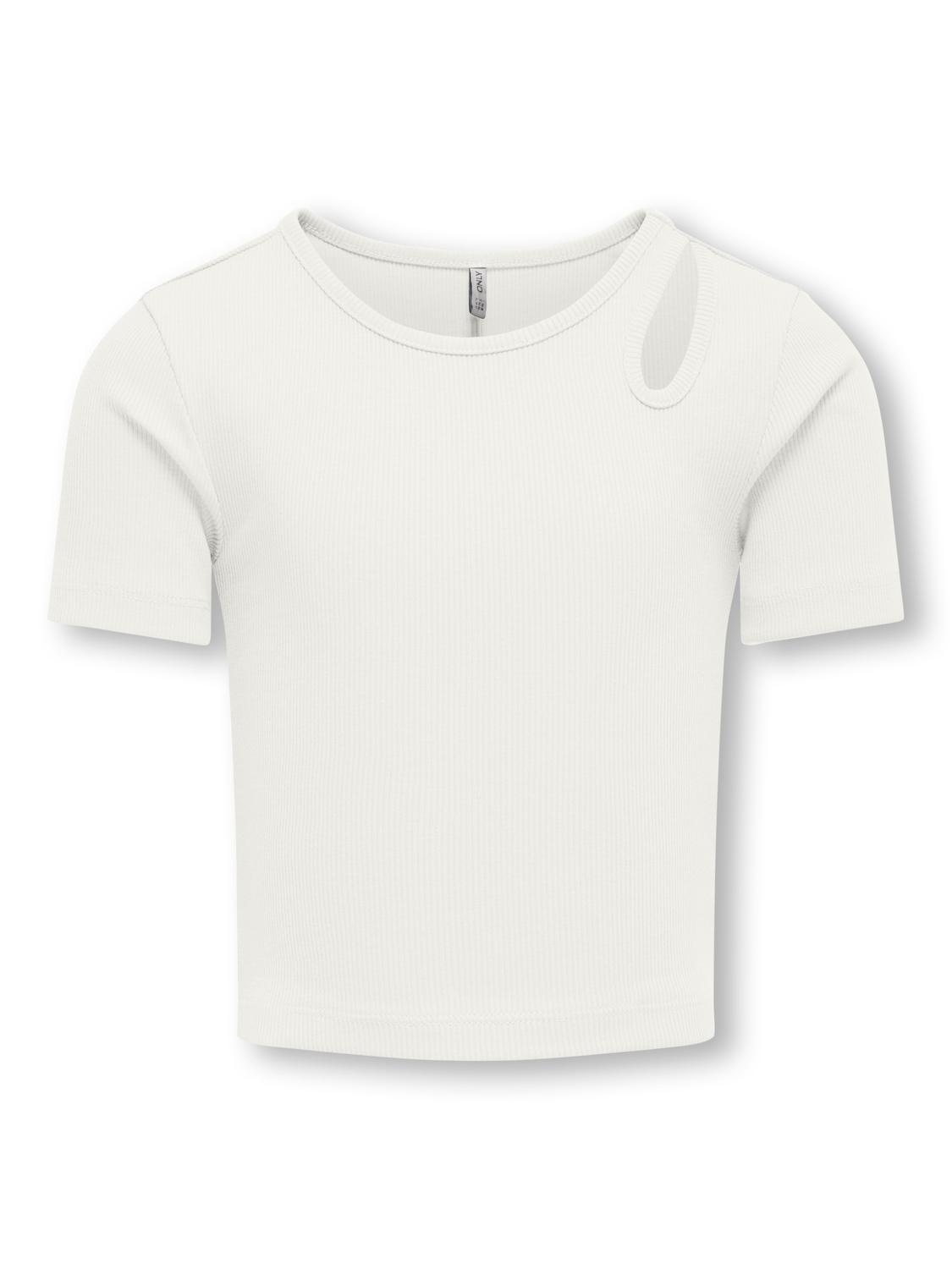 Kids ONLY zomer top meisjes - wit - KogNessa Kids ONLY zomer top meisjes - wit - KogNessa