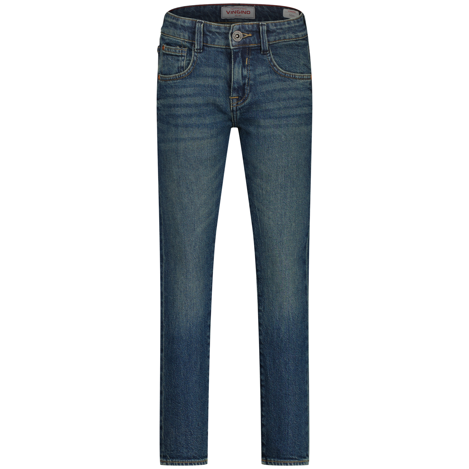 Vingino winter jeansbroek jongens - donker blauw - Darron - slim fit afbeelding