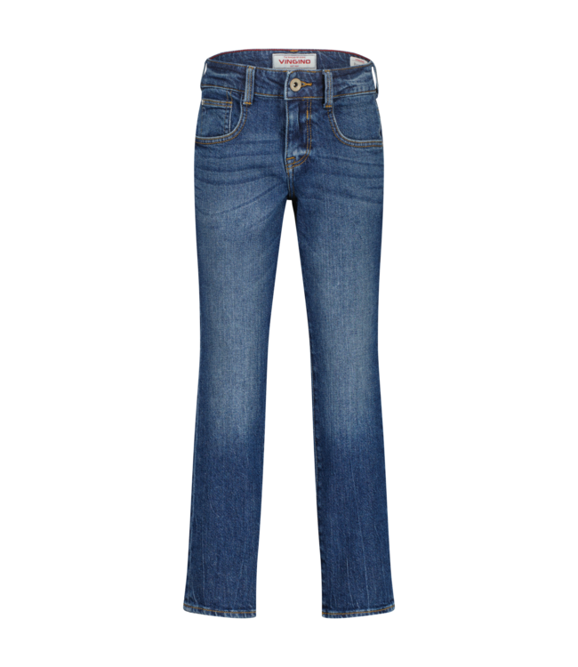 Vingino winter jeansbroek jongens - blauw - Brent - regular fit