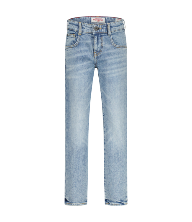 Vingino winter jeansbroek jongens - blauw - Pierre - straight fit