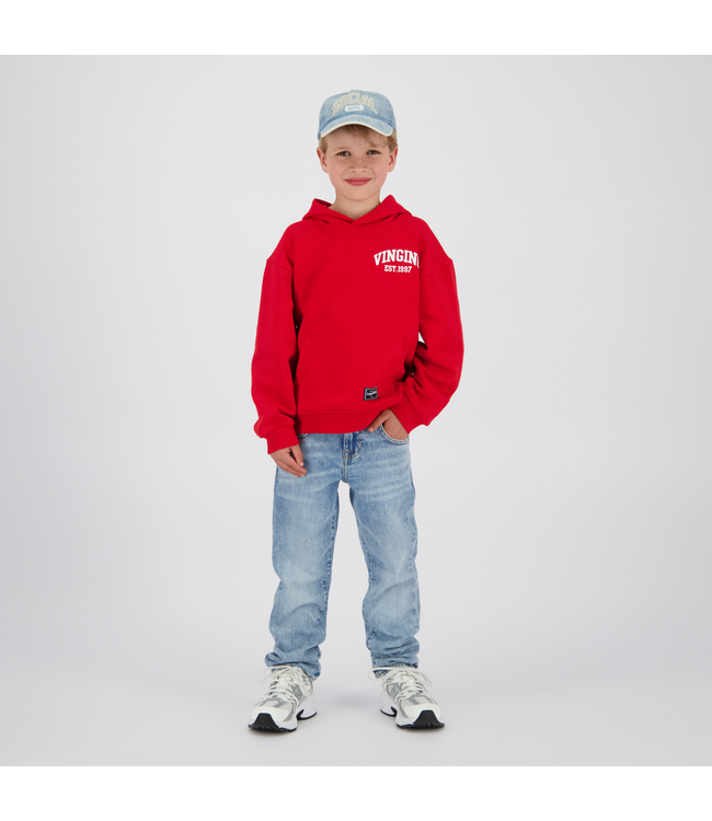 Vingino winter jeansbroek jongens - blauw - Pierre - straight fit