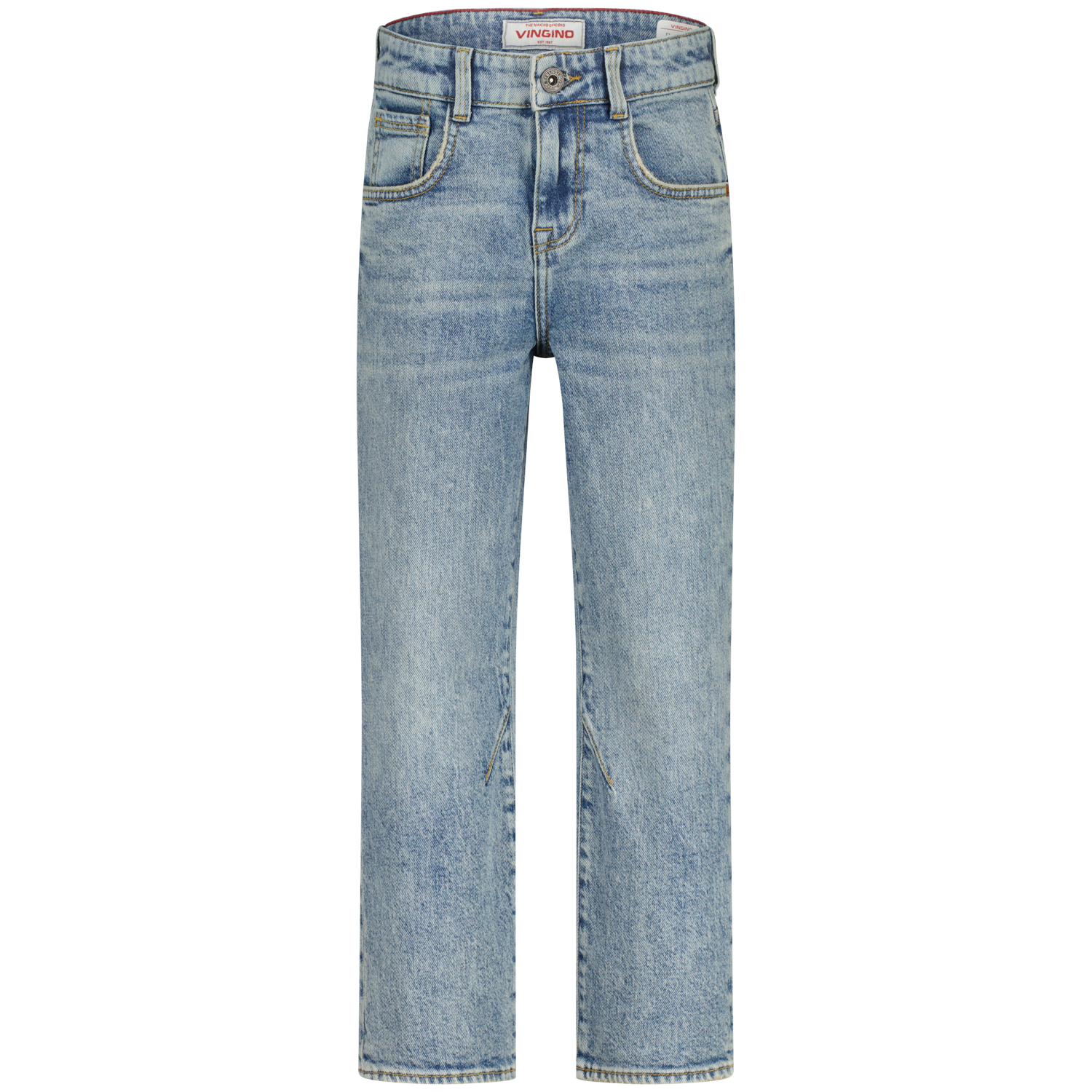 Vingino winter jeansbroek jongens - blauw - Geraldo - relaxed fit afbeelding