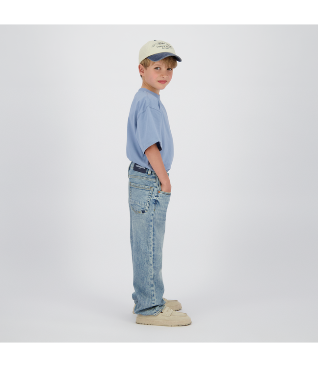 Vingino winter jeansbroek jongens - blauw - Geraldo - relaxed fit