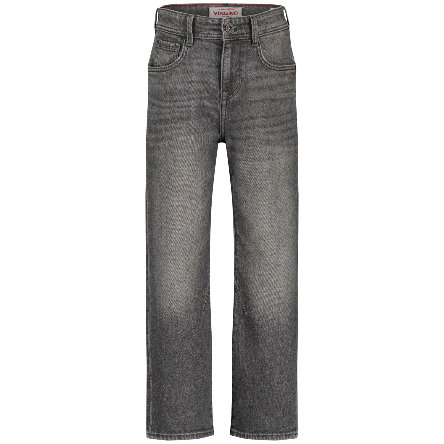Vingino winter jeansbroek jongens - zwart - Geraldo - relaxed fit Vingino winter jeansbroek jongens - zwart - Geraldo - relaxed fit