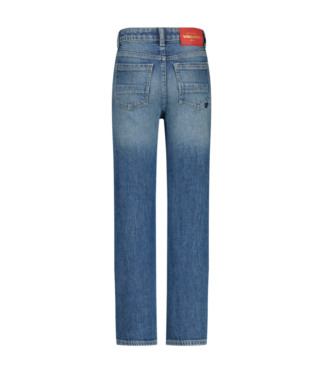 Vingino winter jeansbroek meisjes - blauw - Clara - straight fit