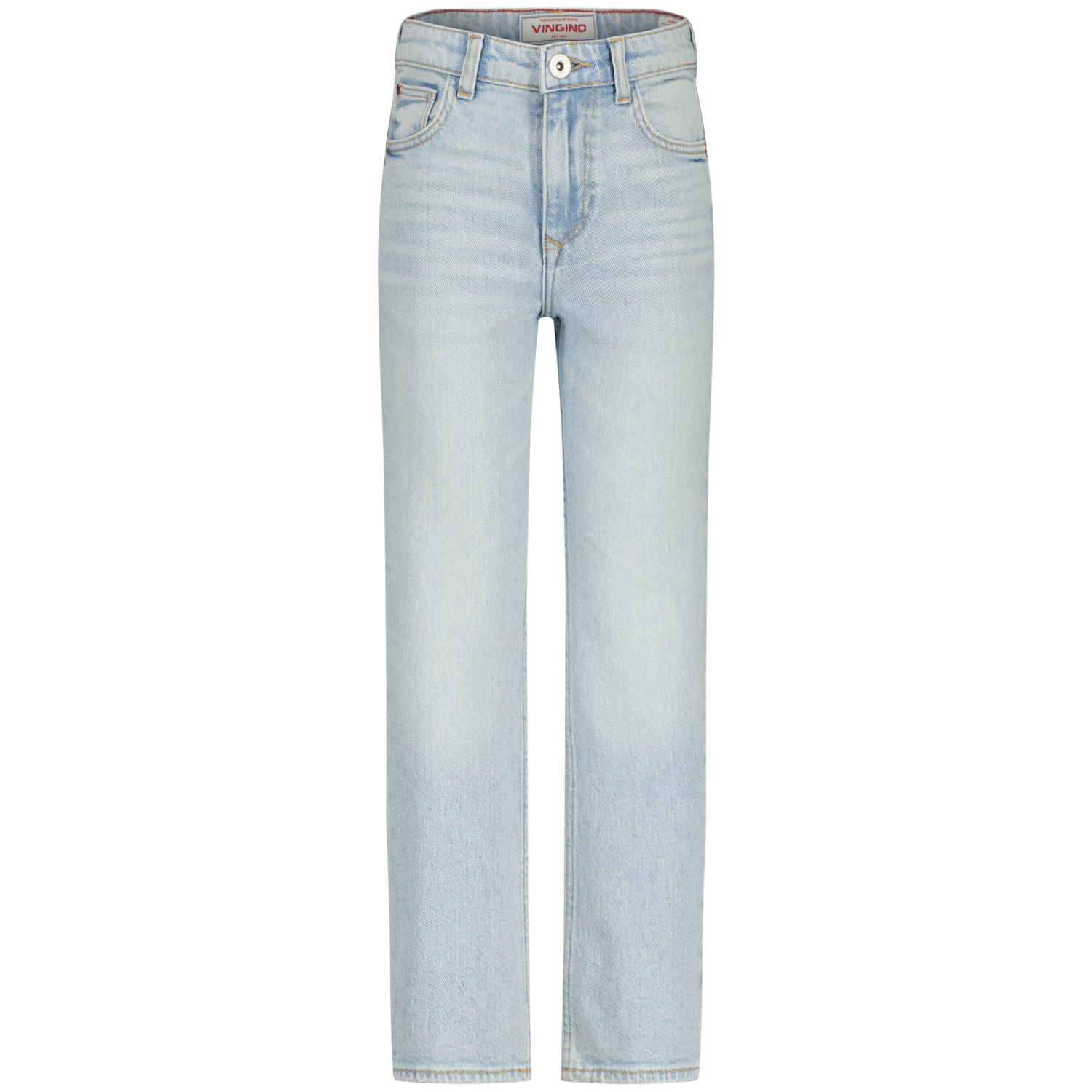 Vingino winter jeansbroek meisjes - blauw - Clara - straight fit afbeelding
