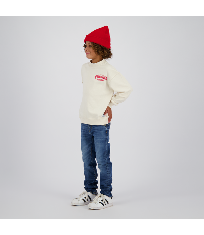 Vingino winter jeansbroek jongens - blauw - Diego icon - slim fit